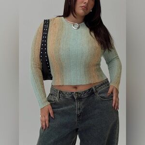 Princess Polly Cardenas Long Sleeve Top Curve